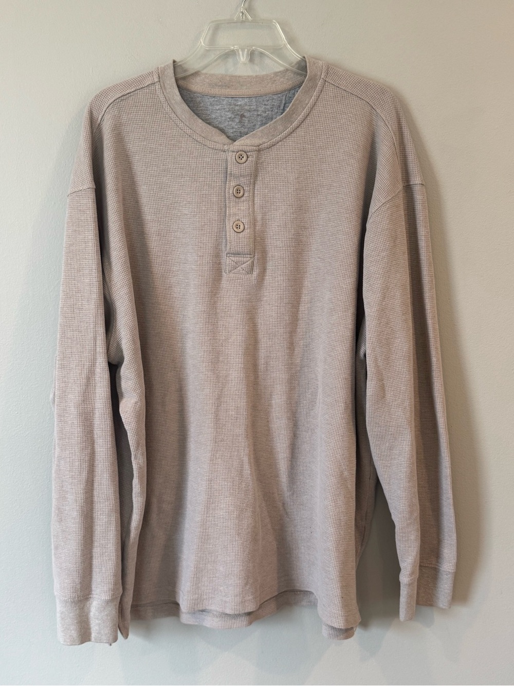 RedHead Thermal Long Sleeve Henley Outdoor Bass Pro Mens 2XL Long Sleeve Shirt